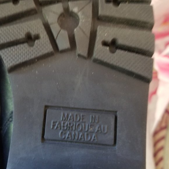 Vintage Y2K Blondo waterproof Shearling Leather Winter Boots  Size 7 - Picture 10 of 13